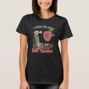 I Teach The Cutest Little Valentines Teacher Valen T-Shirt