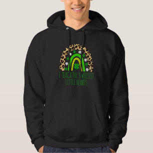 I Teach The Sweetest Hearts Teacher Tee For St Pat