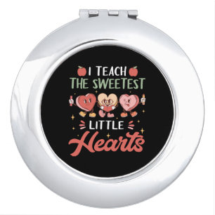I Teach The Sweetest Little Heart Compact Mirror