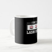 I Tend To Lash Out Makeup Lashes Lover Coffee Mug (Front Left)