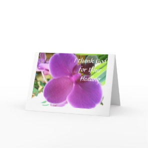 I Thank God for your Healing. You Card