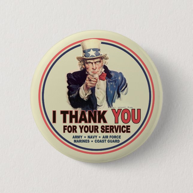 I Thank You Button (Front)