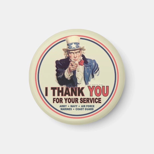 I Thank You Magnet (Front)