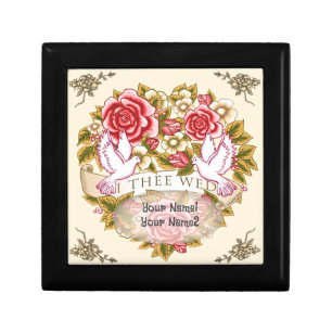 I Thee Wed wedding gift box