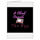 I Think Out of the Box: Creative Design (Front)