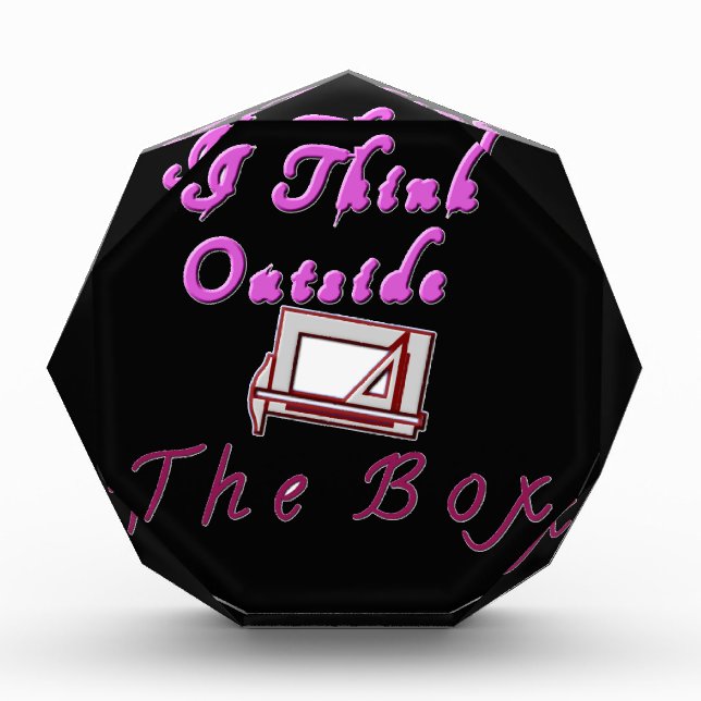 I think outside ZA box. Award (Front)