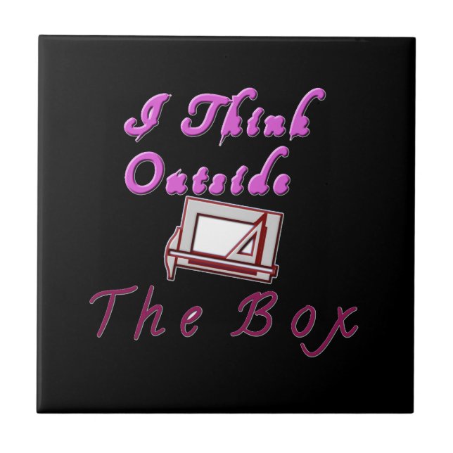 I think outside ZA box. Ceramic Tile (Front)