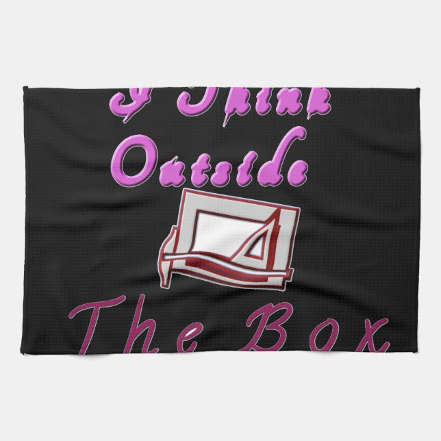 I think outside ZA box. Kitchen Towel (Horizontal)