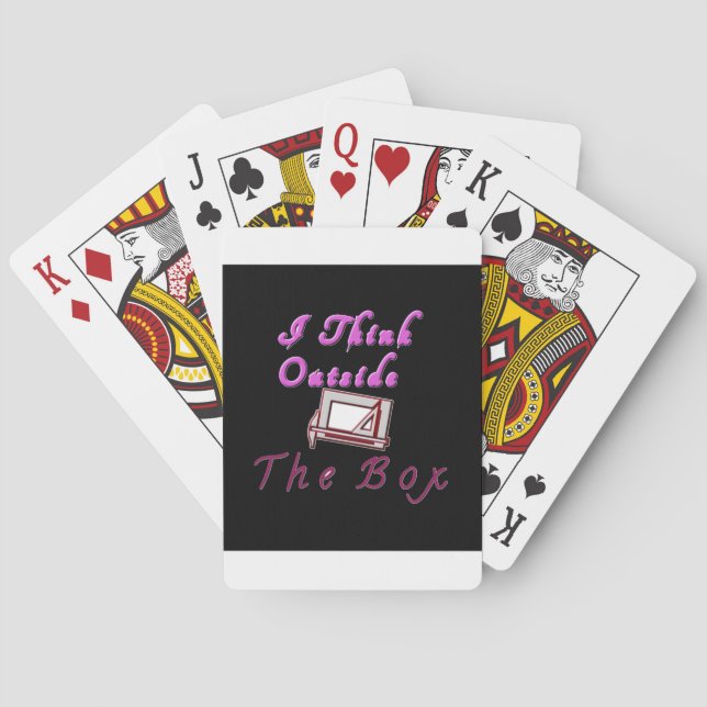 I think outside ZA box. Poker Cards (Back)