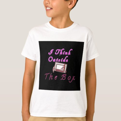 I think outside ZA box T_Shirt