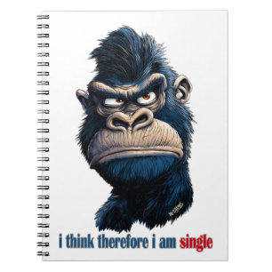 i think therefore i am single notebook