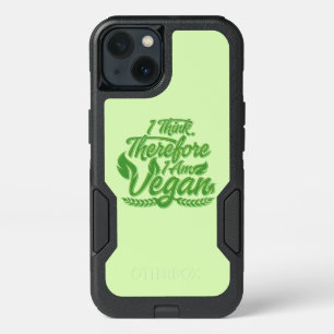 I Think, Therefore I Am Vegan iPhone 13 Case