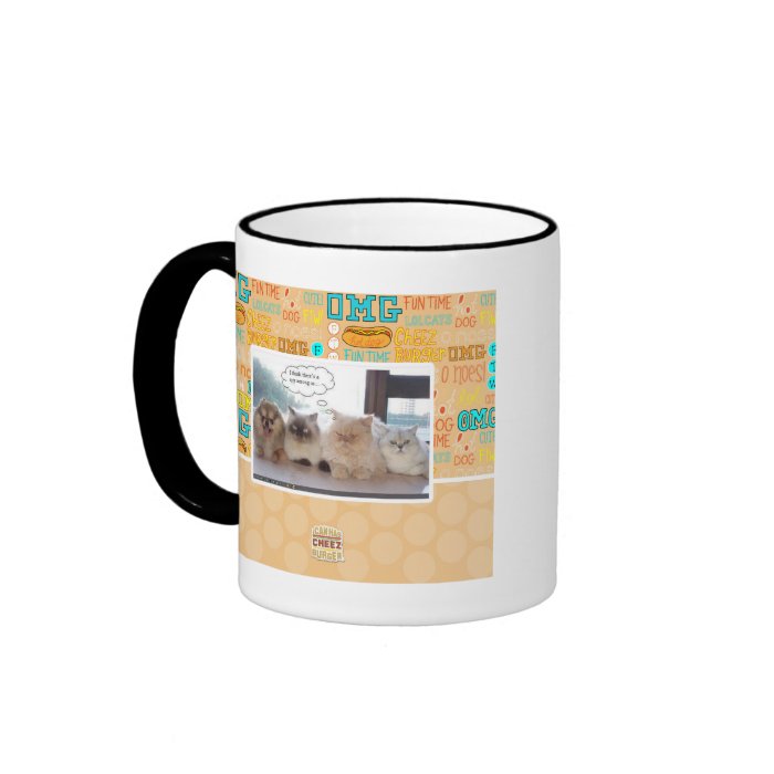 I think there's a spy among us coffee mug