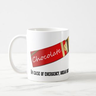 I think this qualifies as a chocolate emergency mug