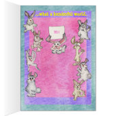 I Think to Myself Bunderful World Cute Card (Inside (Right))