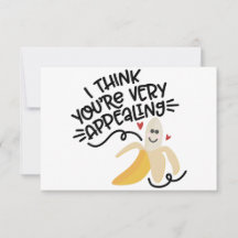 I Think You’re Very Appealing | Cute Banana Pun De