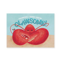I think you're Clawsome Classroom Valentine