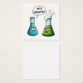 I Think You're Overreacting Funny Nerd Science (Front & Back)