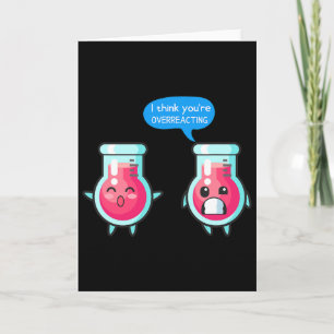 I Think You're Overreacting Instructor Preschool T Card