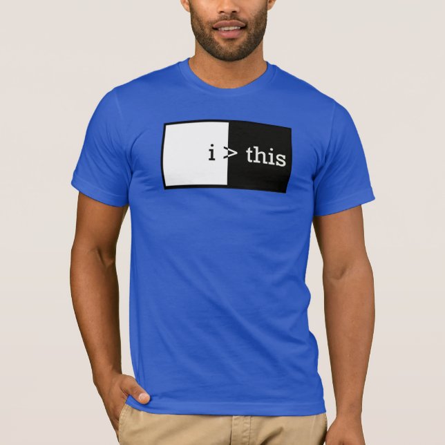 i > this T-Shirt (Front)
