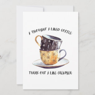 I Thought I Like Coffee Save The Date