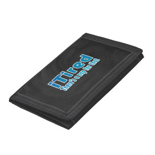 I Tired There's a Nap for That Tri-fold Wallet