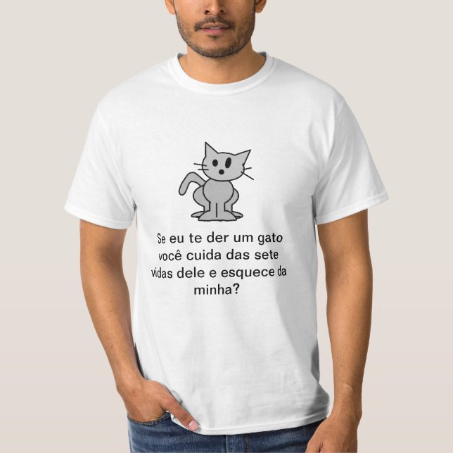 I to give a cat to you? T-Shirt (Front)