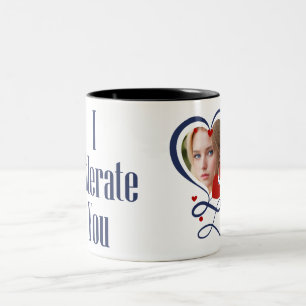 I Tolerate you Two-Tone Coffee Mug