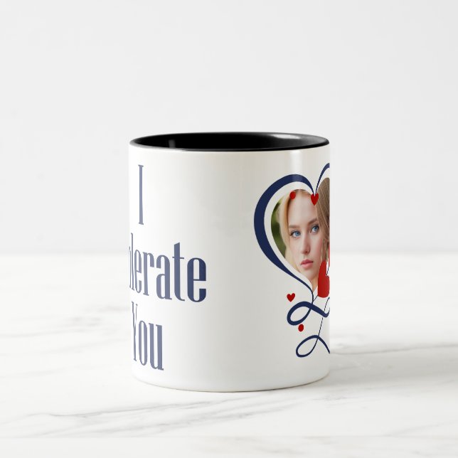 I Tolerate you Two-Tone Coffee Mug (Center)