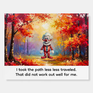 I took the path less traveled.. did not work well foam board