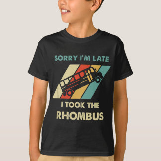 I Took The Rhombus Funny Math Nerd Funny Math T-Shirt