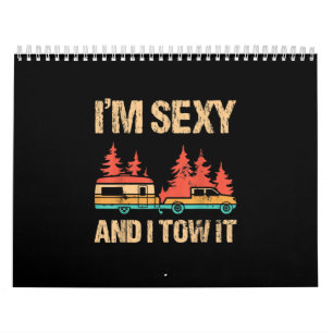 I Tow It Bigfoot Camp Trees Hike Hiking Calendar