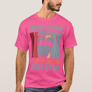 I Train Athletes Cricket Trainer Cricketer Cricket T-Shirt