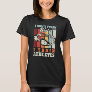 I train athletes u2013 Swimming trainer swimmer sw T-Shirt