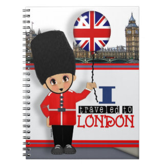 I Traveled to London Notebook