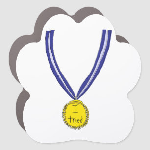 I Tried Medal Car Magnet