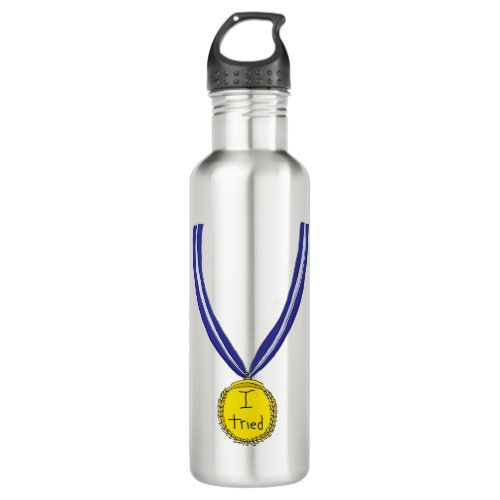I Tried Medal Stainless Steel Water Bottle