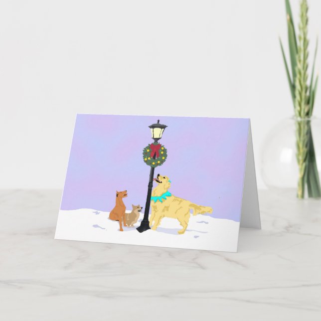 "I triple Dog-Dare You" - A Christmas Story Holiday Card (Front)