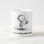 I Turn Coffee Into Code. Funny mug for it guy