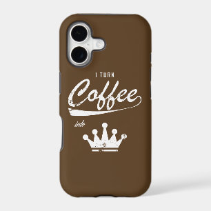 I Turn Coffee Into KOMs iPhone 17 Case