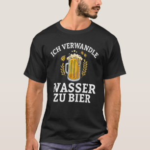 I turn water into beer brewery and hobby beer brew T-Shirt