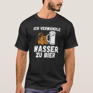I turn water into beer saying brewer and brewery P T-Shirt
