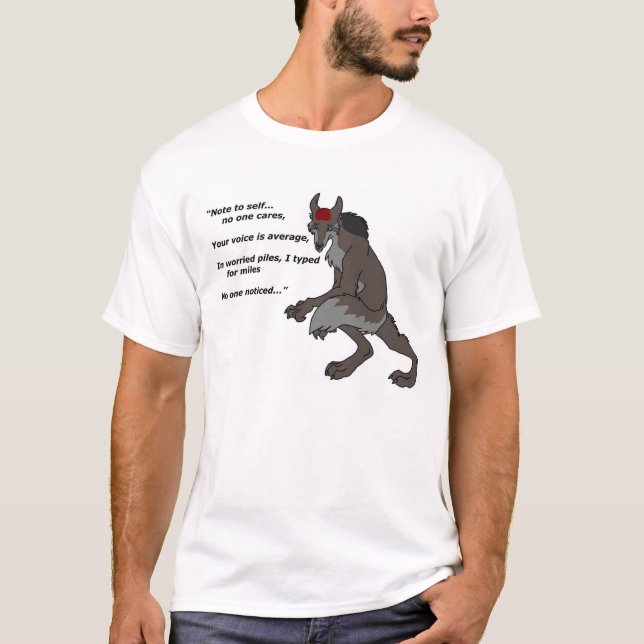 I Typed For Miles T-Shirt (Front)