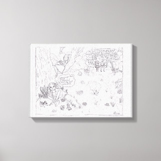 i understand ,they dont understand canvas print (Front)