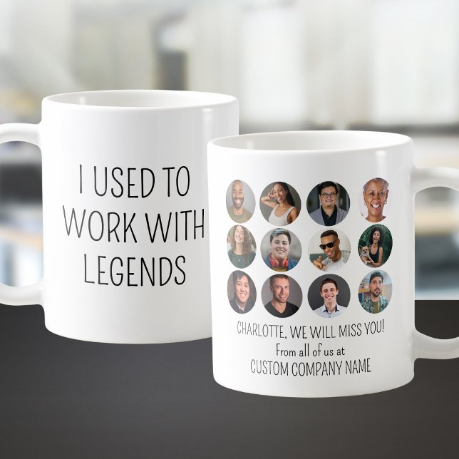 I Used To Work With Legends 12 Coworker Photo Coffee Mug (I Used To Work With Legends 12 Coworker Photo Coffee Mug
)