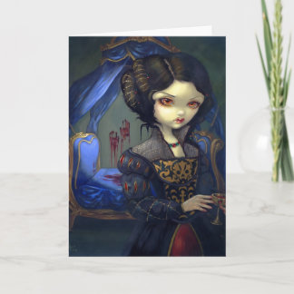 "I Vampiri:  Bellissimo Letto" Greeting Card