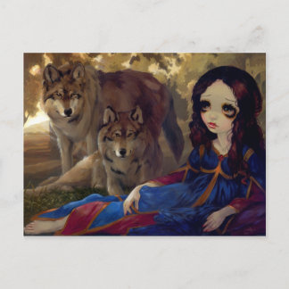 "I Vampiri: I Lupi" Postcard