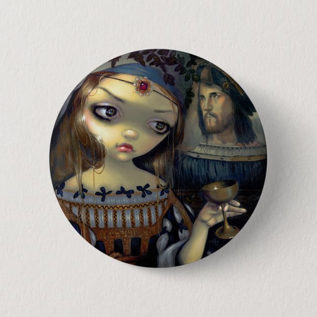 "I Vampiri:  Lucrezia Borgia" Button (Front)