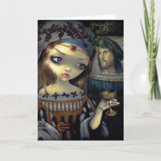 "I Vampiri: Lucrezia Borgia" Greeting Card
