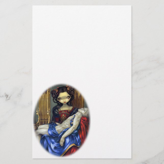 "I Vampiri:  Pieta" Stationery (Front)